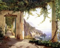 Aagaard  View to the Amalfi Coastline on ceramic, marble or glass tiles